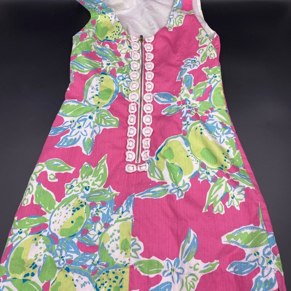 Lilly Pulitzer pink floral sleeveless size 2 Dress - Picture 12 of 12